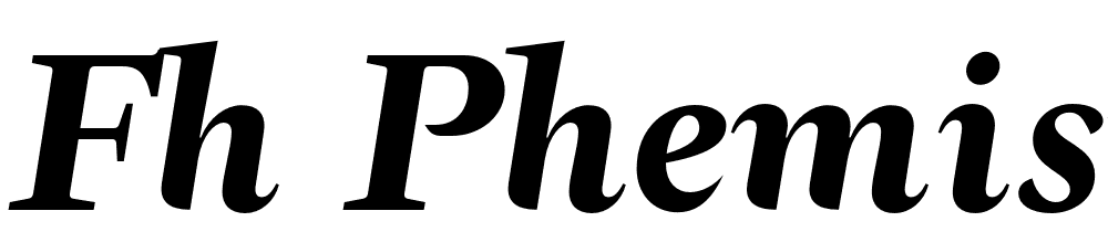 fh-phemister-display-test font family download free