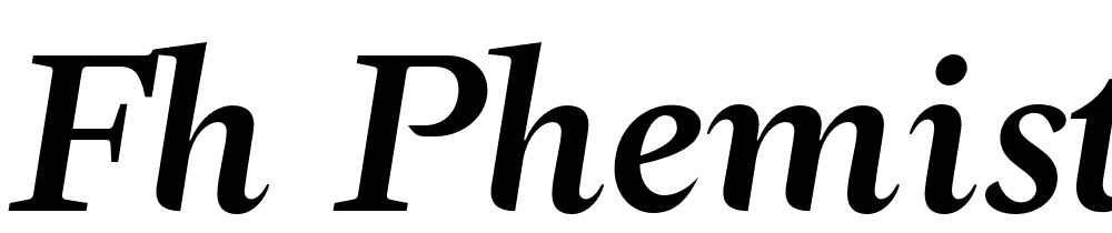 FH-Phemister-Test-Medium-Italic font family download free