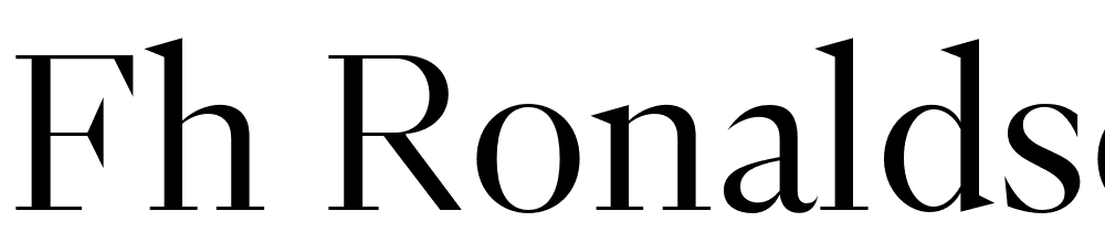 FH-Ronaldson-Display-Test-Regular font family download free