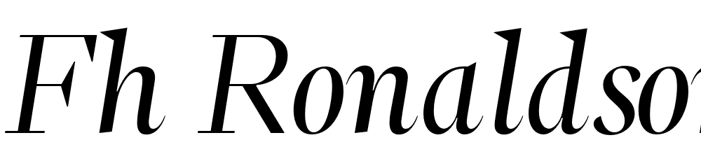 FH-Ronaldson-Display-Test-Regular-Italic font family download free