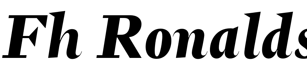 FH-Ronaldson-Text-Test-Black-Italic font family download free