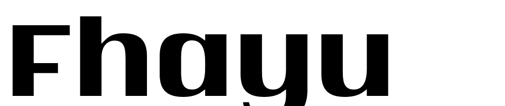 Fhayu font family download free