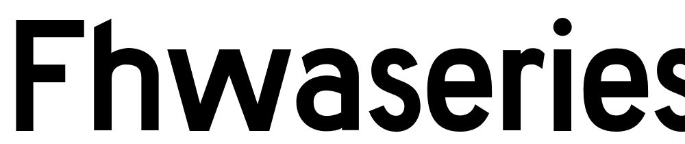 FHWASeriesD2020minus30 font family download free