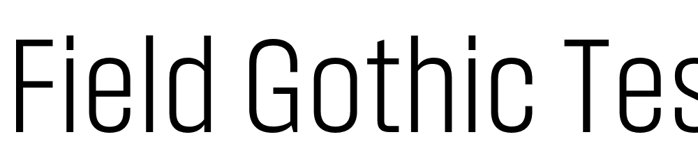 Field-Gothic-TEST-No.41-Light-Cond font family download free