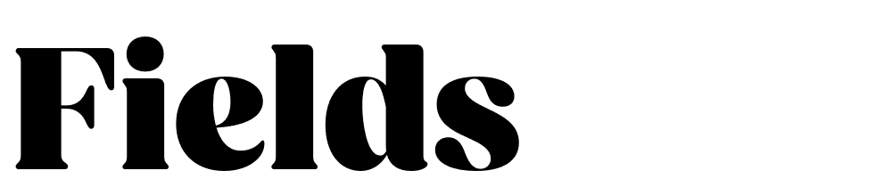 Fields font family download free