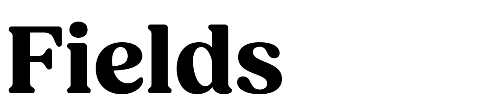 Fields font family download free