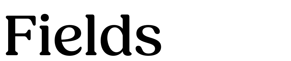 Fields font family download free