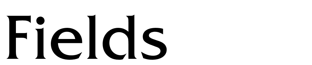 Fields font family download free