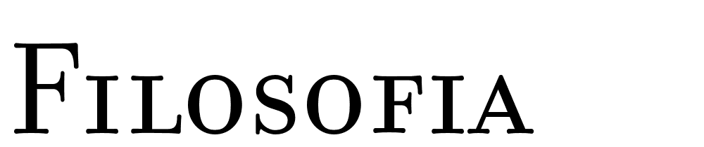 Filosofia font family download free