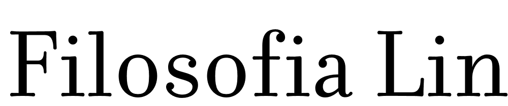 Filosofia-Lining-OT font family download free