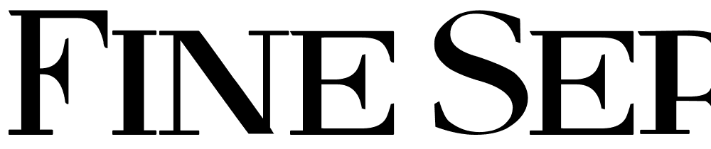 Fine-Serif font family download free