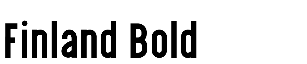 Finland-Bold font family download free