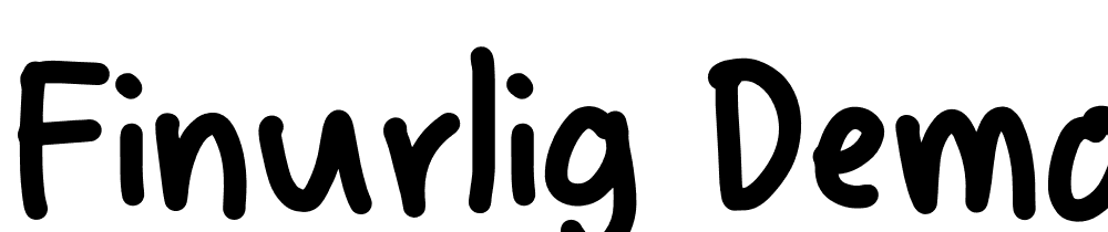 finurlig-demo font family download free