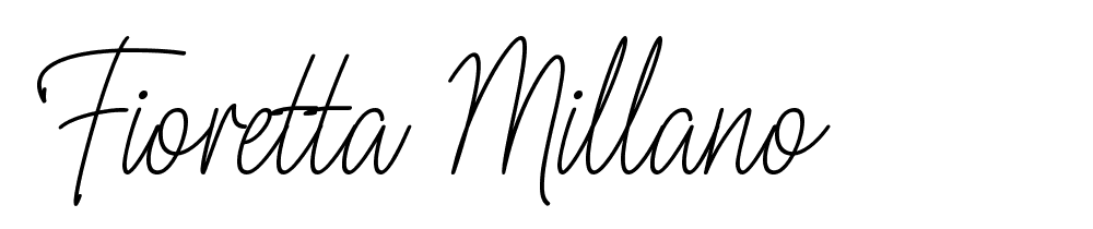 Fioretta Millano font family download free