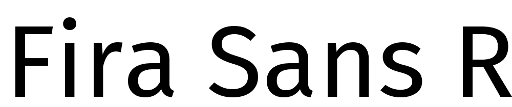 Fira-Sans-Regular font family download free