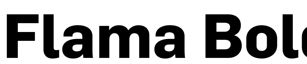 Flama-Bold font family download free