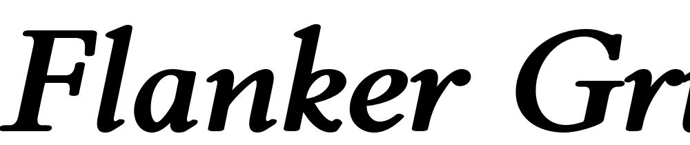 flanker-griffo font family download free