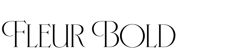 Fleur-Bold font family download free