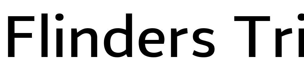 Flinders-Trial-Medium font family download free