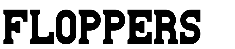 Floppers font family download free