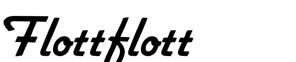 flottflott font family download free