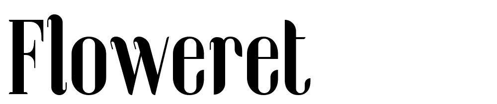 Floweret font family download free