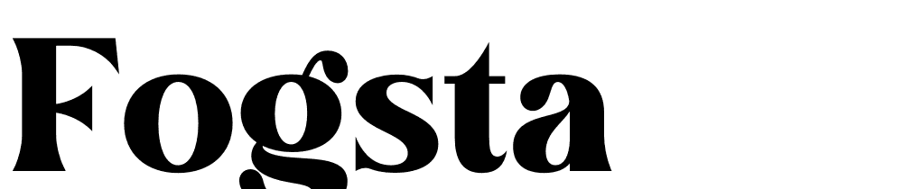 Fogsta font family download free