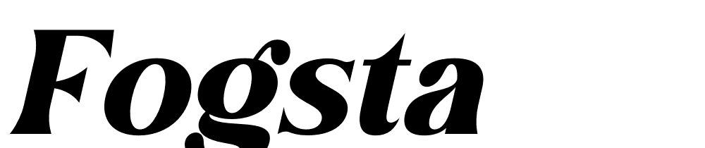 fogsta font family download free