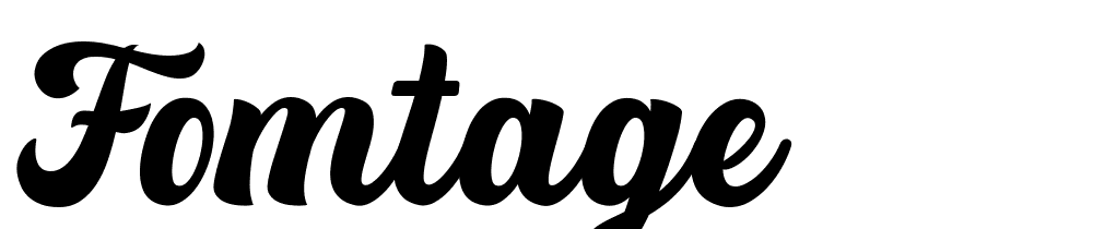 fomtage font family download free