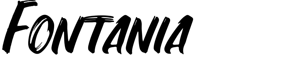 Fontania font family download free