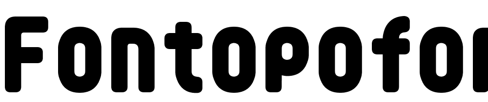 fontopofontopo font family download free