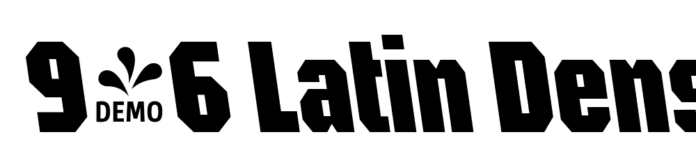  DEMO 946 Latin Dense 4 Italic font family download free