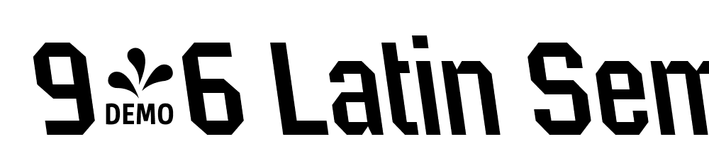  DEMO 946 Latin Semidense 3 Italic font family download free