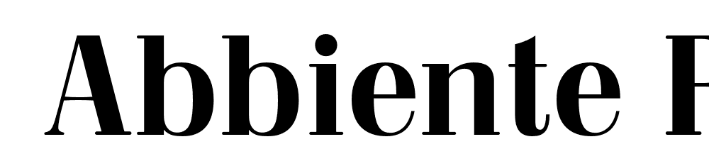  DEMO Abbiente Regular font family download free