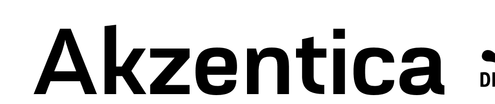  DEMO Akzentica 4F SemiBold Regular font family download free