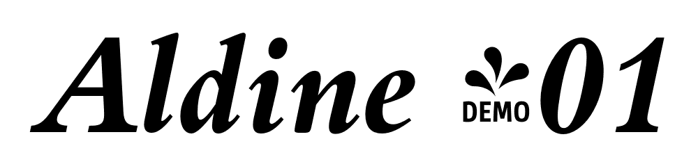  DEMO Aldine 401 BT Bold Italic font family download free