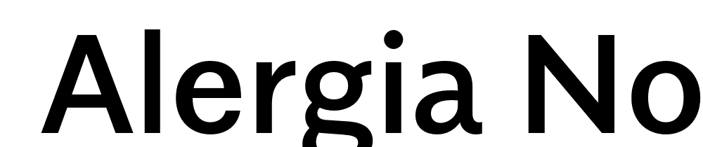  DEMO Alergia Normal Medium Regular font family download free