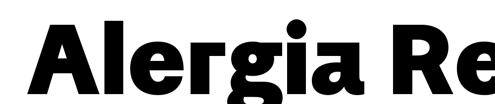  DEMO Alergia remix Black Regular font family download free