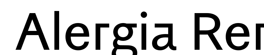  DEMO Alergia remix Regular font family download free