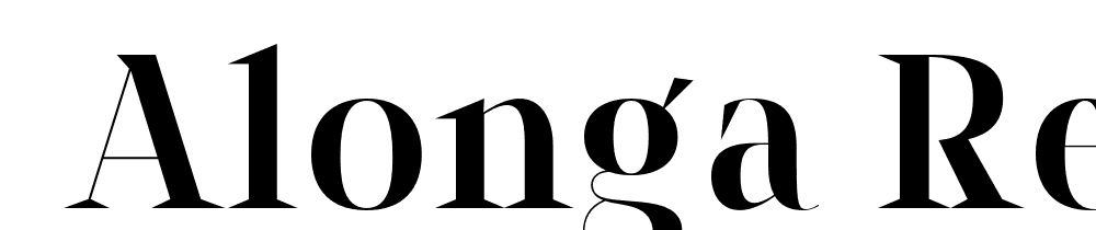  DEMO Alonga Regular Regular font family download free