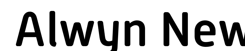  DEMO Alwyn New Rounded Lt Bold font family download free