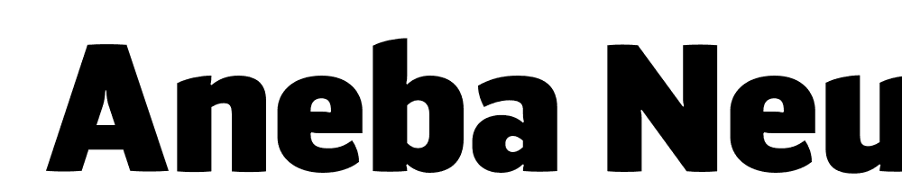  DEMO Aneba Neue Bold Regular font family download free