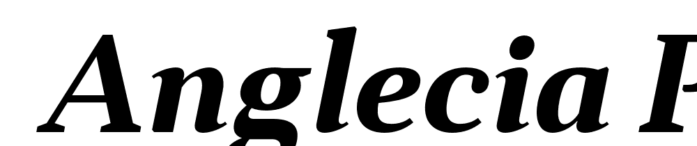  DEMO Anglecia Pro Txt Bold Italic font family download free