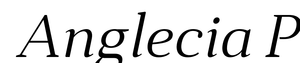  DEMO Anglecia Pro Txt Lt Italic font family download free