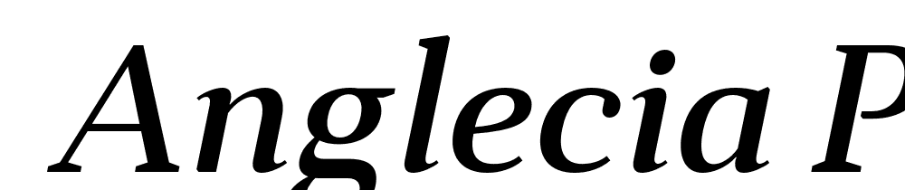  DEMO Anglecia Pro Txt Md Italic font family download free