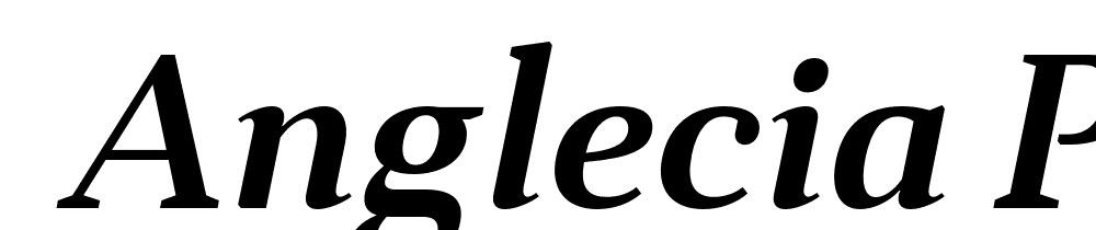  DEMO Anglecia Pro Txt SmBd Italic font family download free