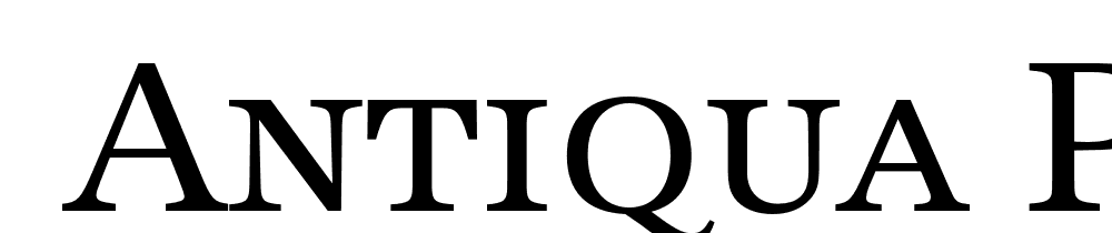  DEMO Antiqua Pro Caps Regular font family download free