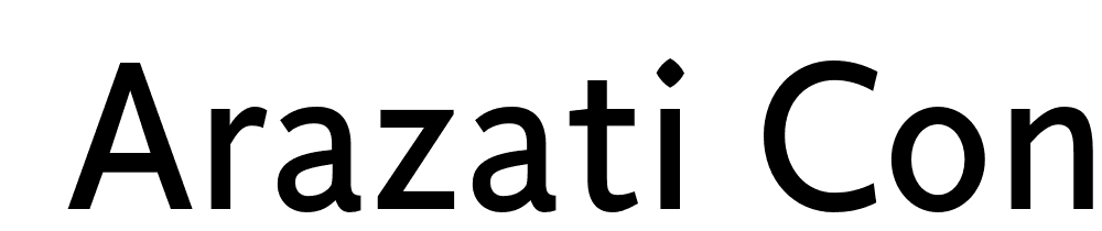  DEMO Arazati Condensada Regular font family download free