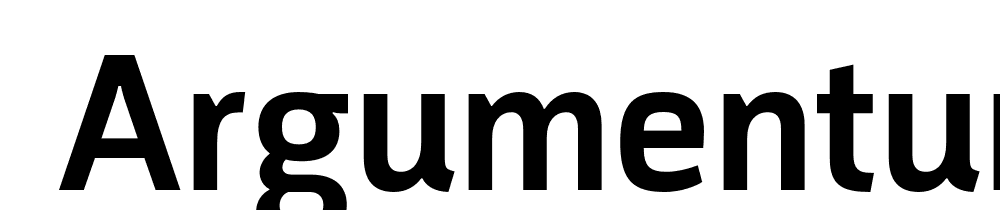  DEMO Argumentum Md Regular font family download free