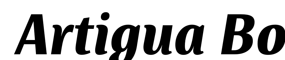  DEMO Artigua Bold Italic Regular font family download free